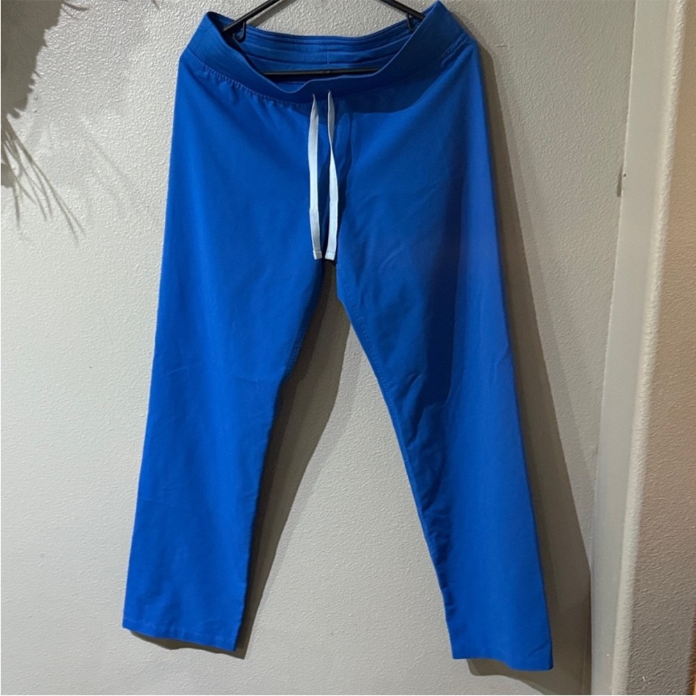 Figs Royal Blue Livingston scrub pants size S
